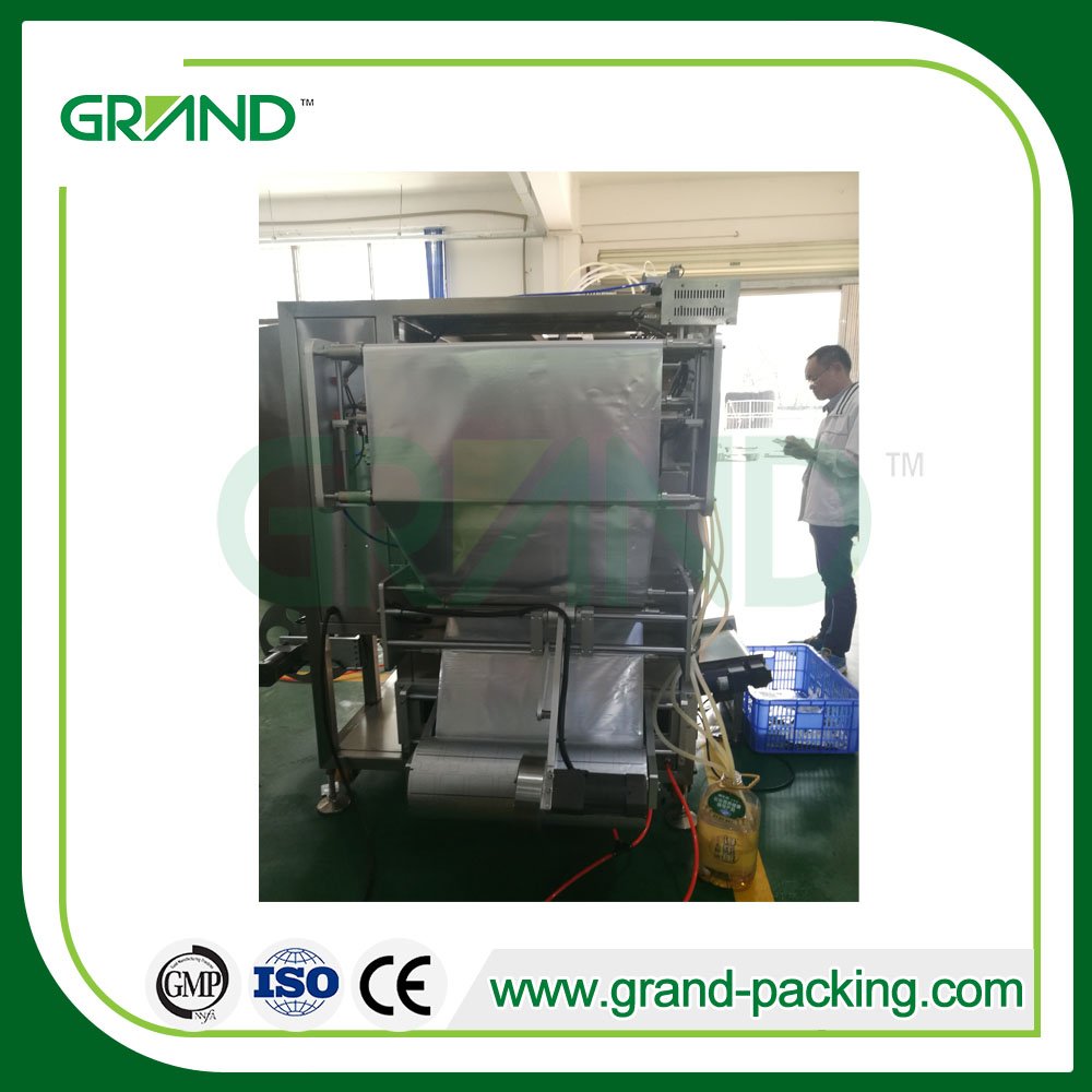  Automatic Multi-line Four Side Sealing Irregular Shaped Sachet Packing Machine Untuk Liquid / Powder / Granule
